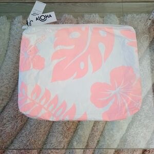 ALOHA Collection Melon and White Travel Bag - Waipio Max pouch